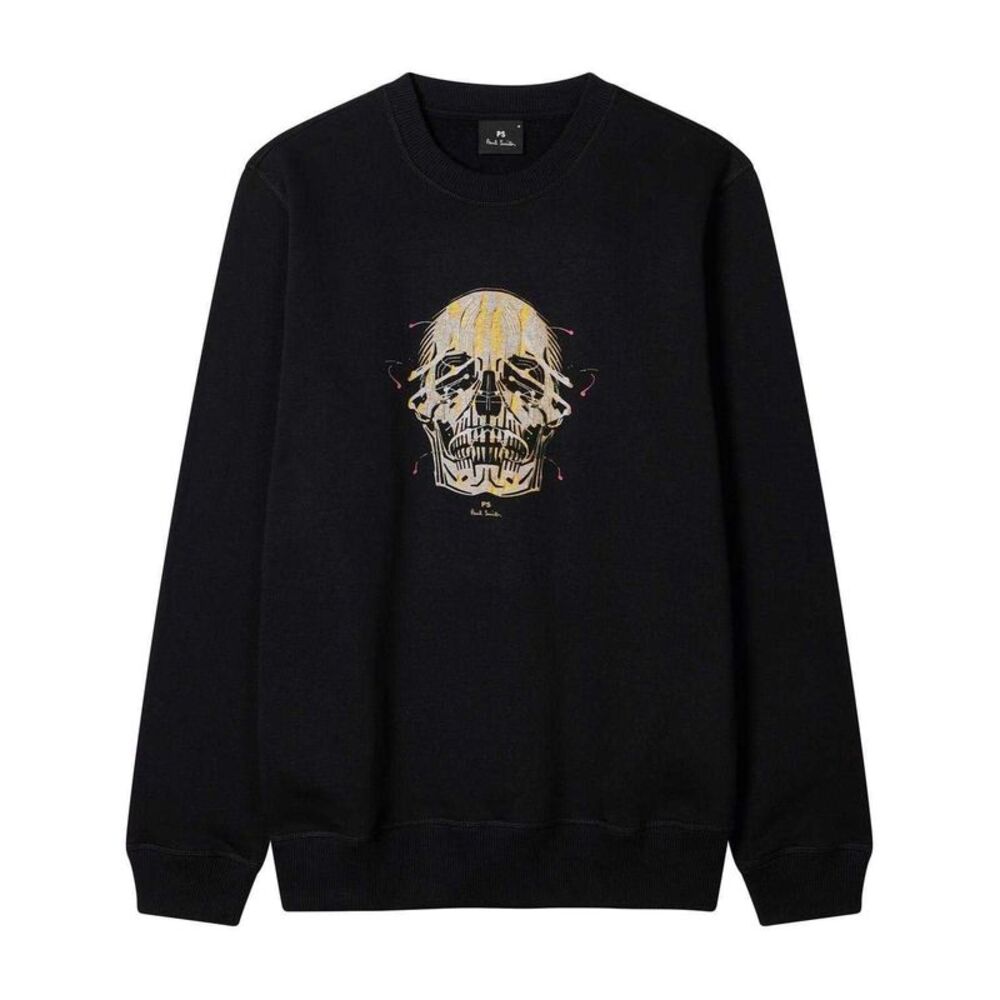 Paul Smith Mens Skull Crew Neck Sweatshirt / Black
